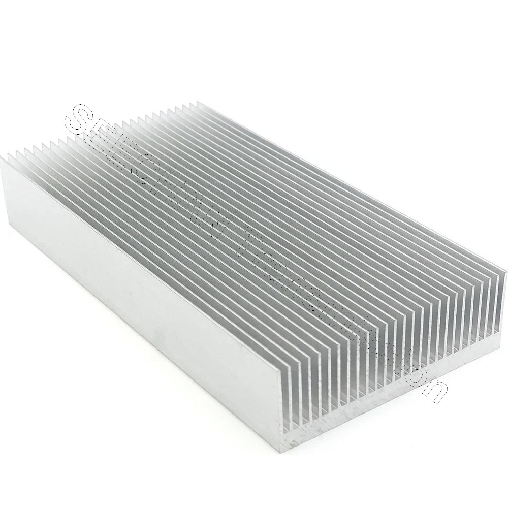 Heatsink Aluminum - Aluminum Heatsink Radiator Extruded Finned Cooling