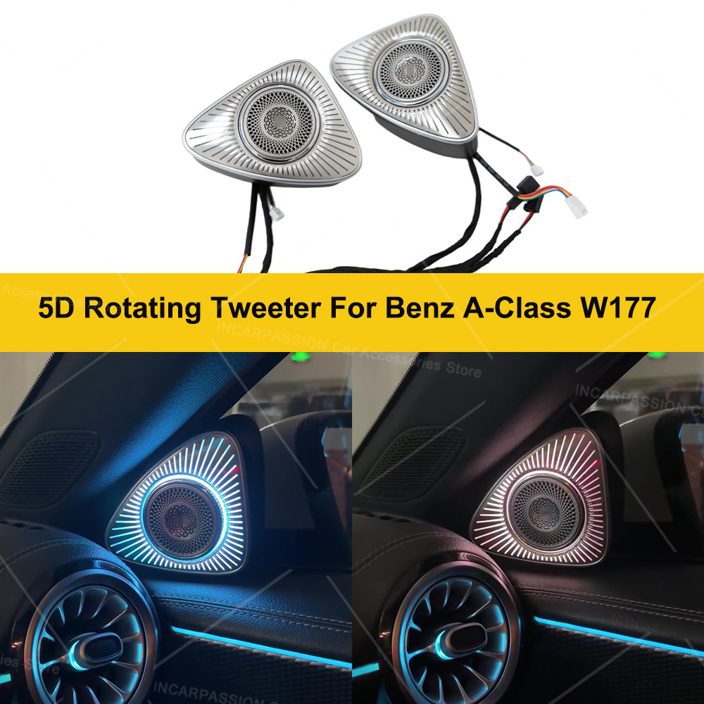 Tweeter - 5D Rotating Tweeter Ambient Light For