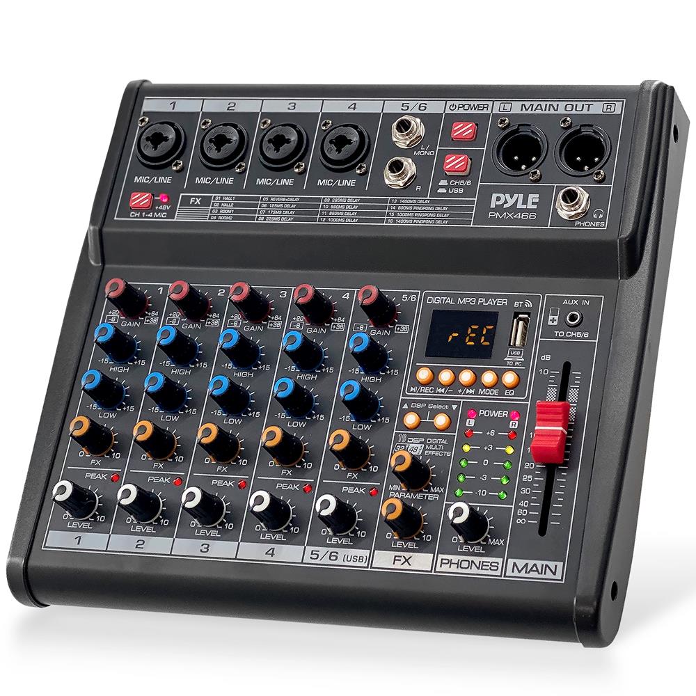 Audio Interface - Compact Audio Mixer Pro Audio Interface