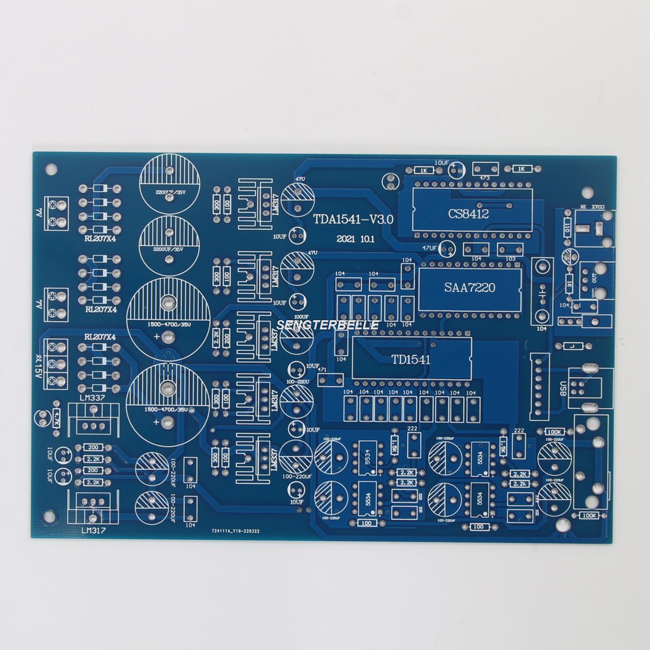 HiFi 1PC TDA1541+CS8412 Stereo - đánh giá và giá Dac Board