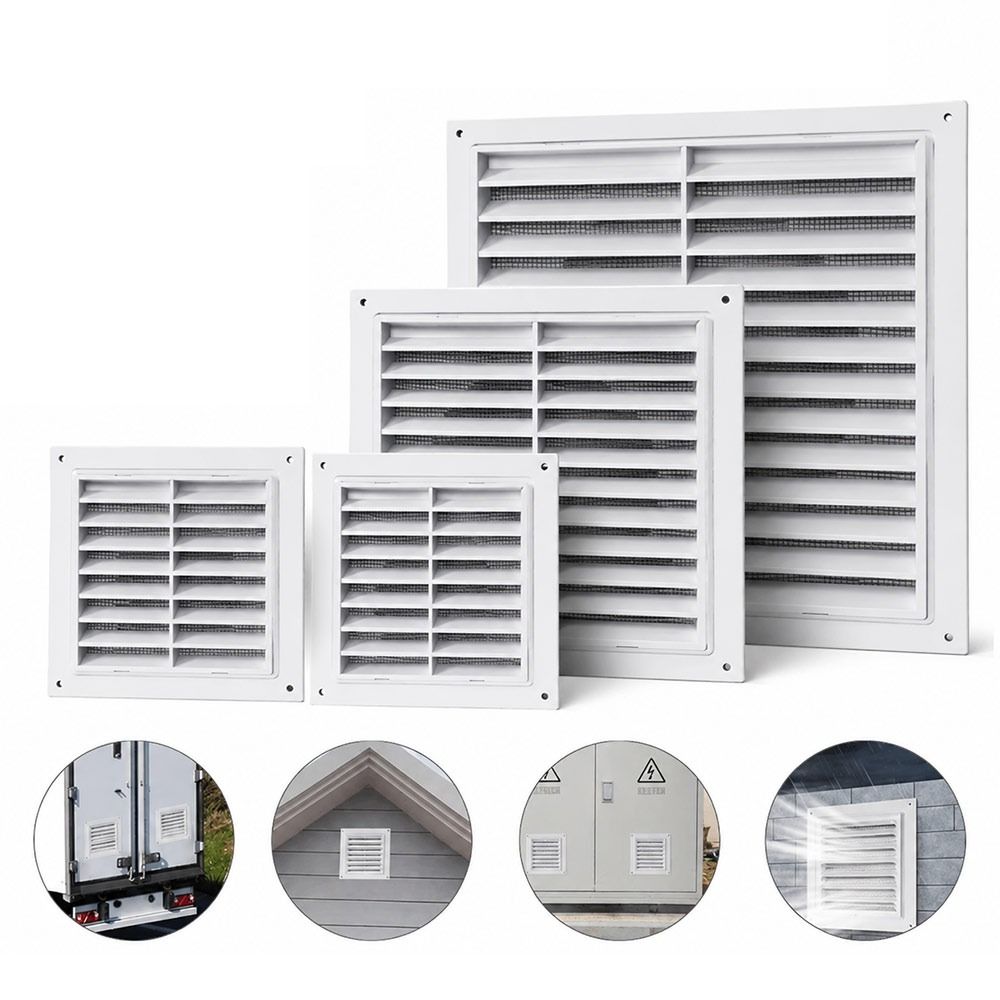 Durable 4/5/6/8In Air Vent Gri - đánh giá và giá Ventilation Grille Aluminum