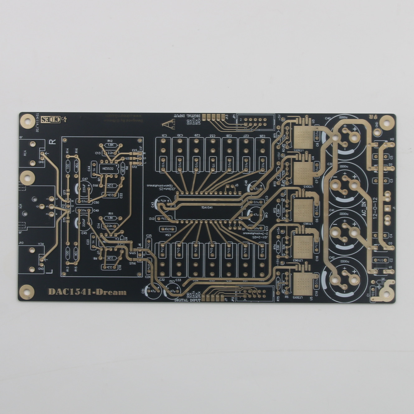 HiFi 1PC TDA1541 Stereo Audio  - đánh giá và giá Dac Board