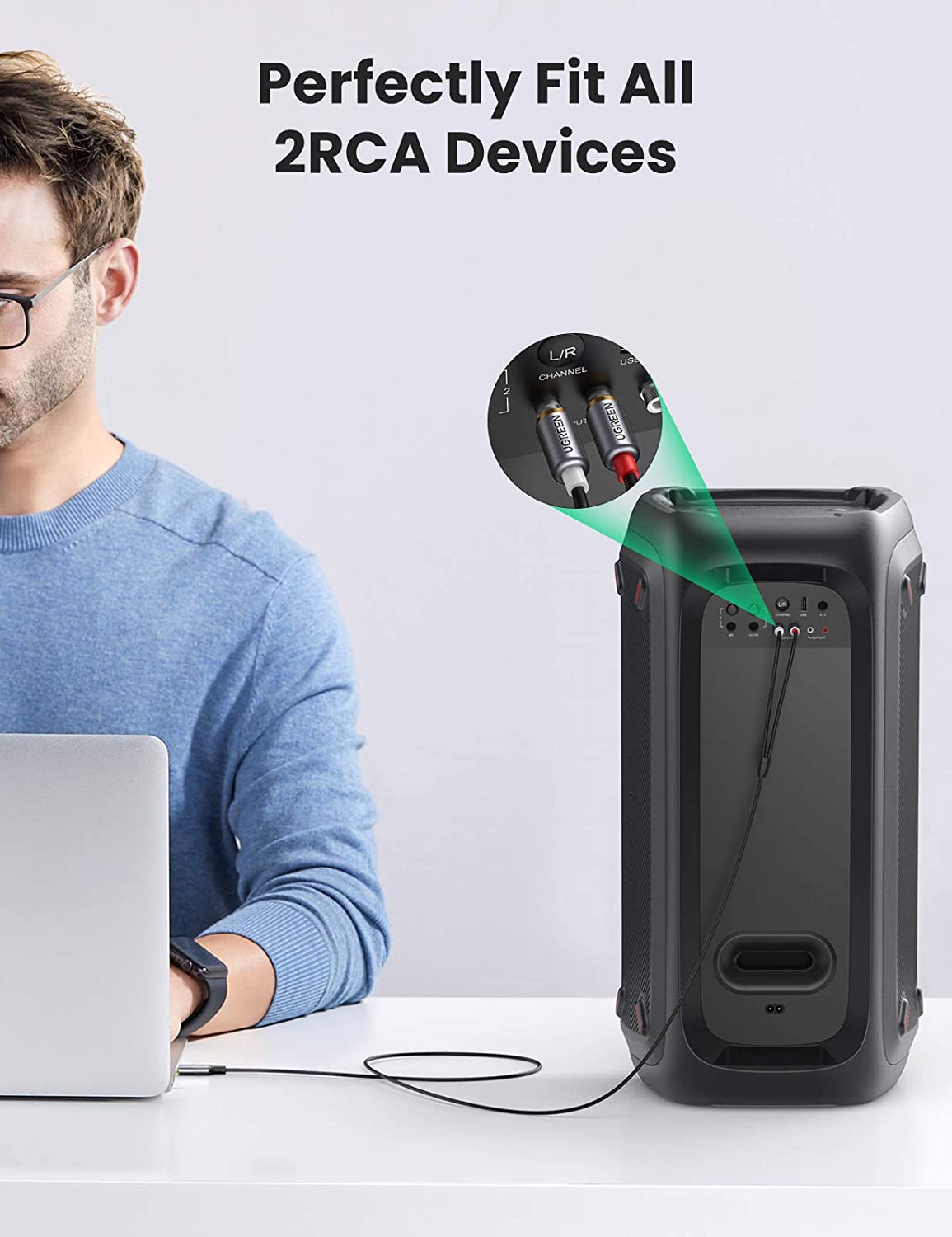 UGREEN USB C to RCA Audio Cabl - đánh giá và giá Rca Cable