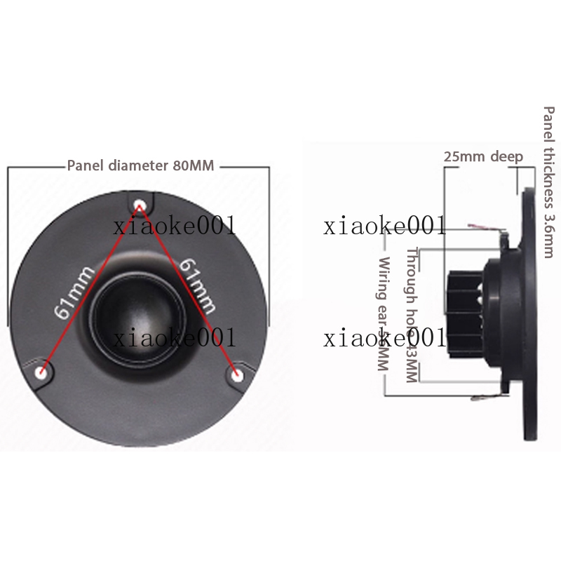 HIFI 3 Inch Dome Silk Film Twe - đánh giá và giá Diy Speaker