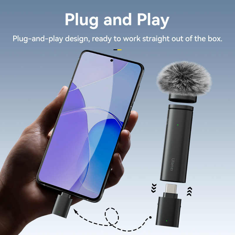 Ulanzi WM-10 Wireles Lavalier  - đánh giá và giá Microphone Capsule