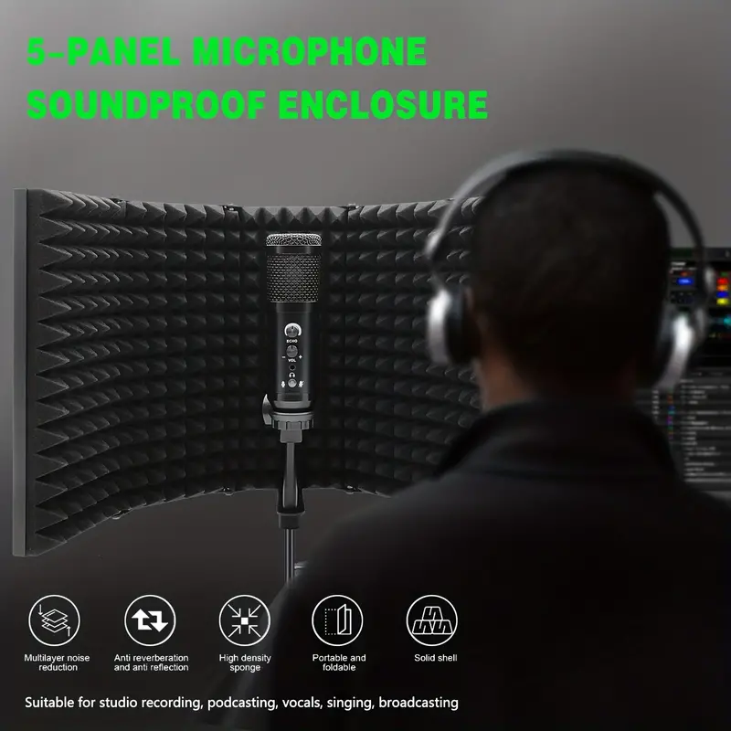 3 / 5 Panel Reflection Filters - đánh giá và giá Ribbon Microphone
