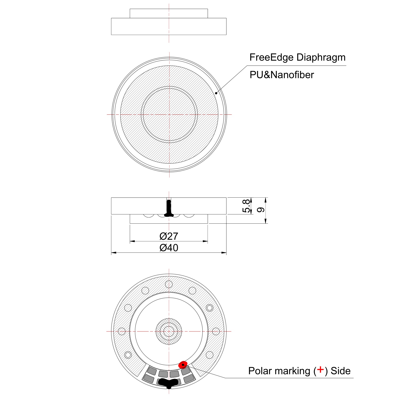 Hifi full range unit 40mm head - đánh giá và giá Diy Speaker