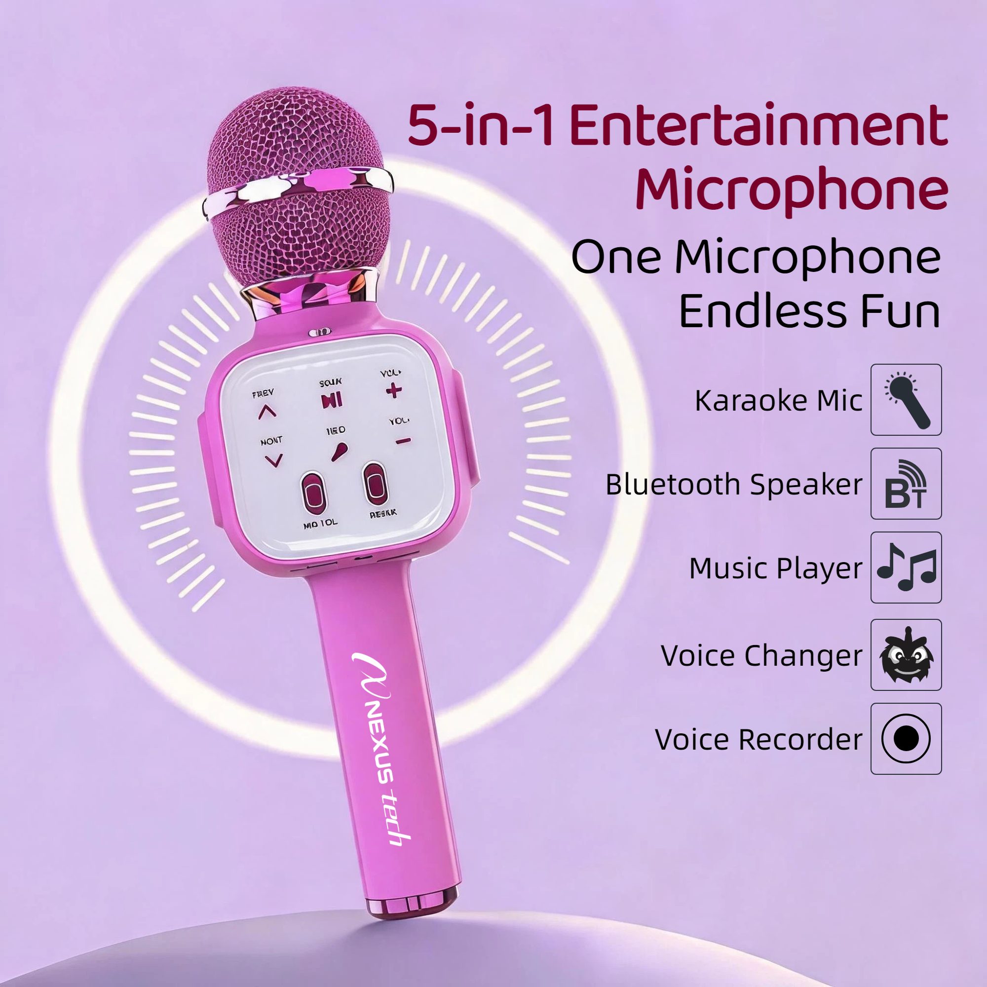 Halloween Premium Wireless Kar - đánh giá và giá Condenser Microphone Kit