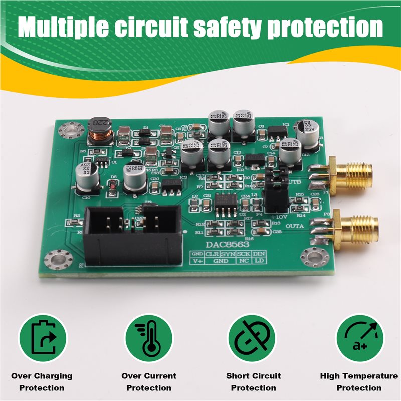 Adjustable Positive Negative V - đánh giá và giá Dac Board