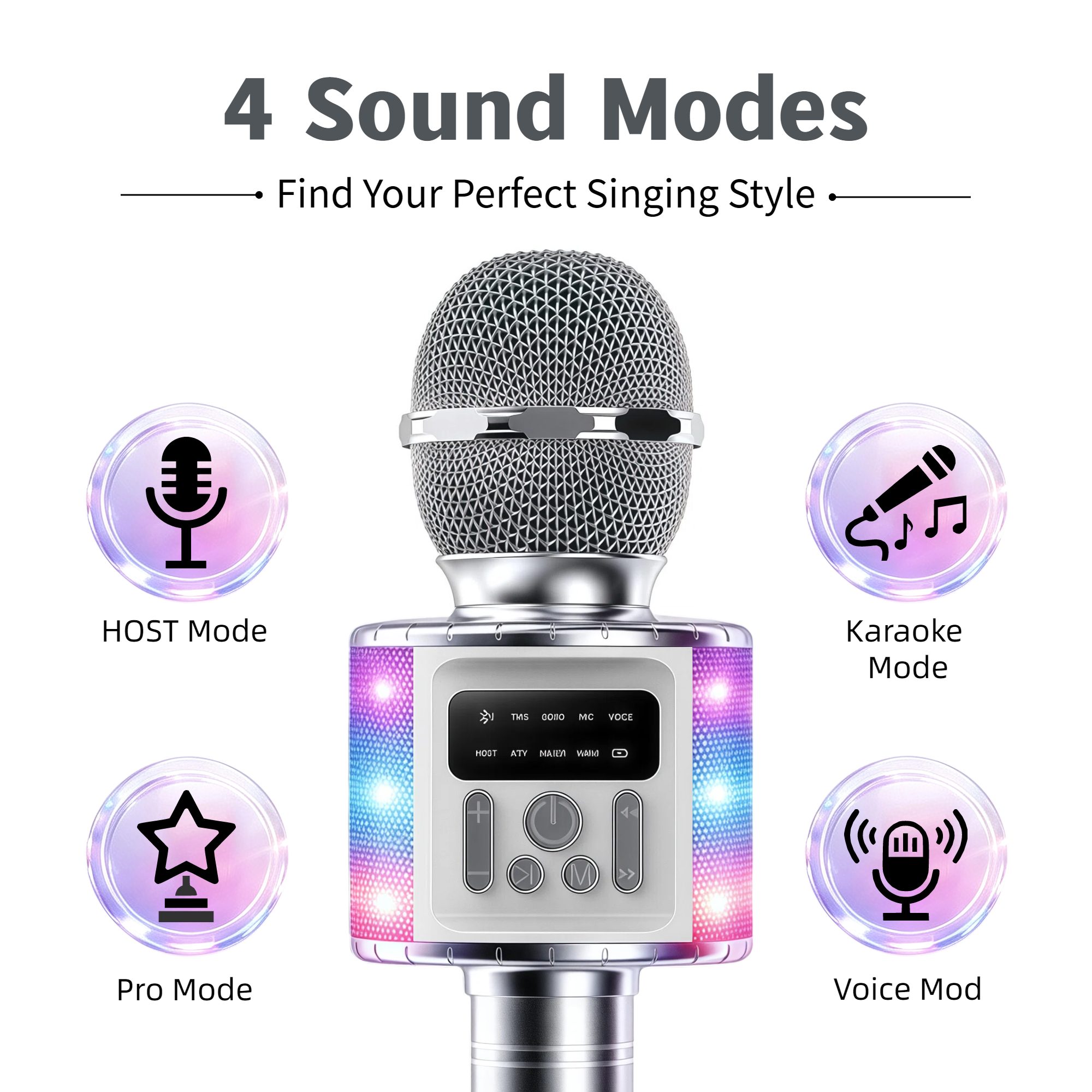 Wireless Bluetooth Karaoke Mic - đánh giá và giá Condenser Microphone Kit