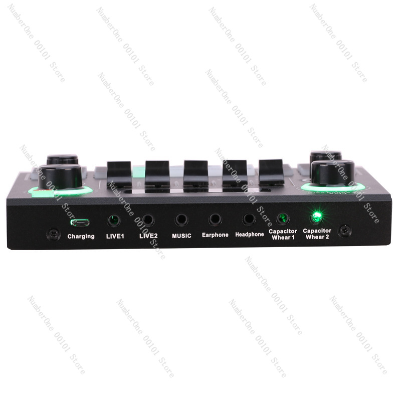 V9 Sound Card Microphone Set U - đánh giá và giá Usb Sound Card