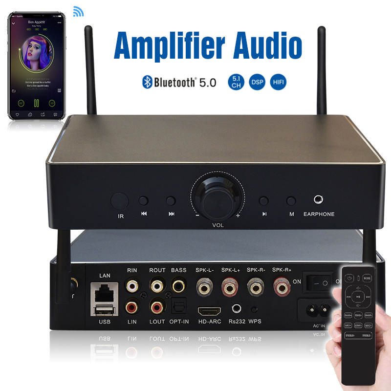 WA60 60W*2 ESS9023 WiFi HiFi S - đánh giá và giá Class D Amplifier