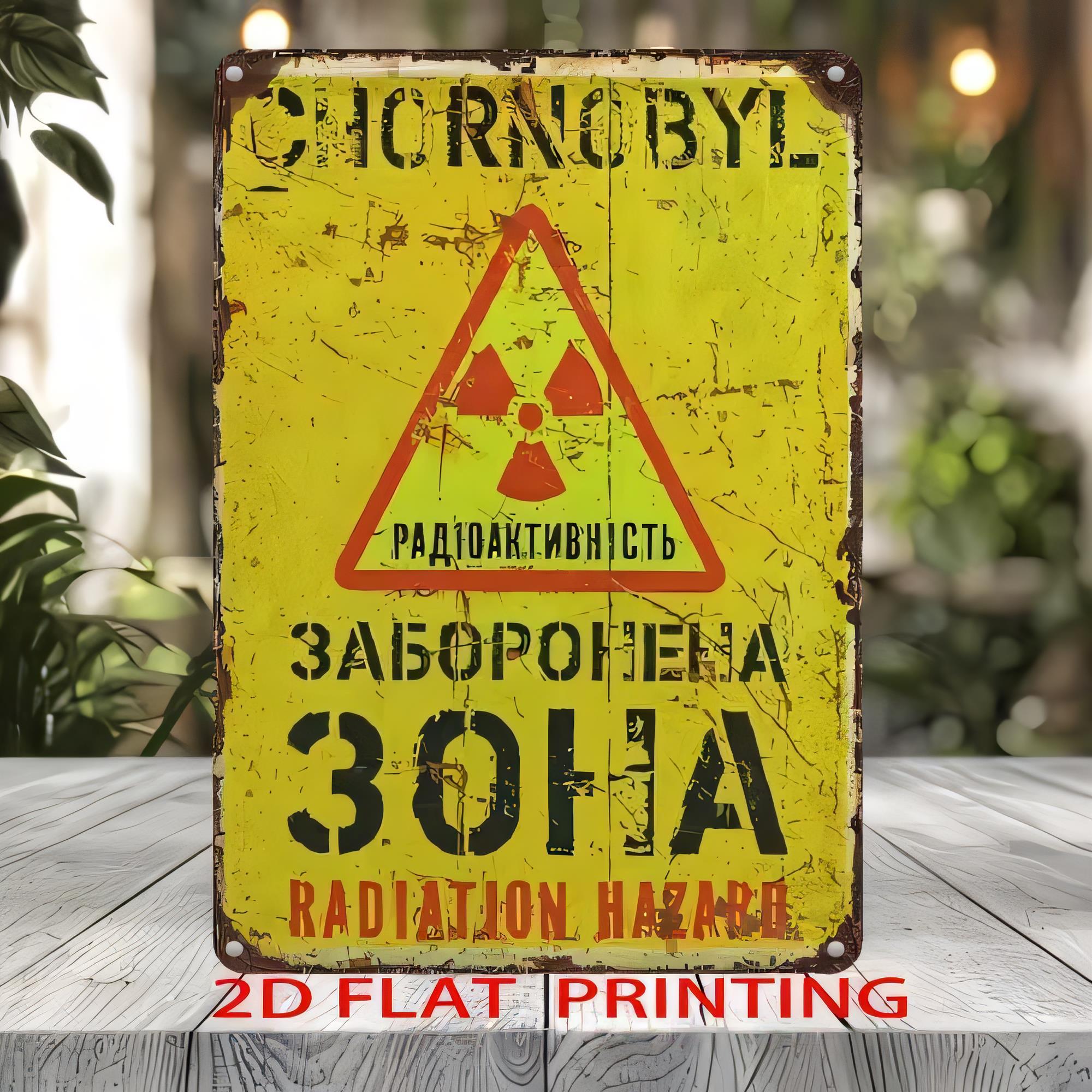 Tin Sign Radiation Hazard Warn - đánh giá và giá Heatsink Aluminum