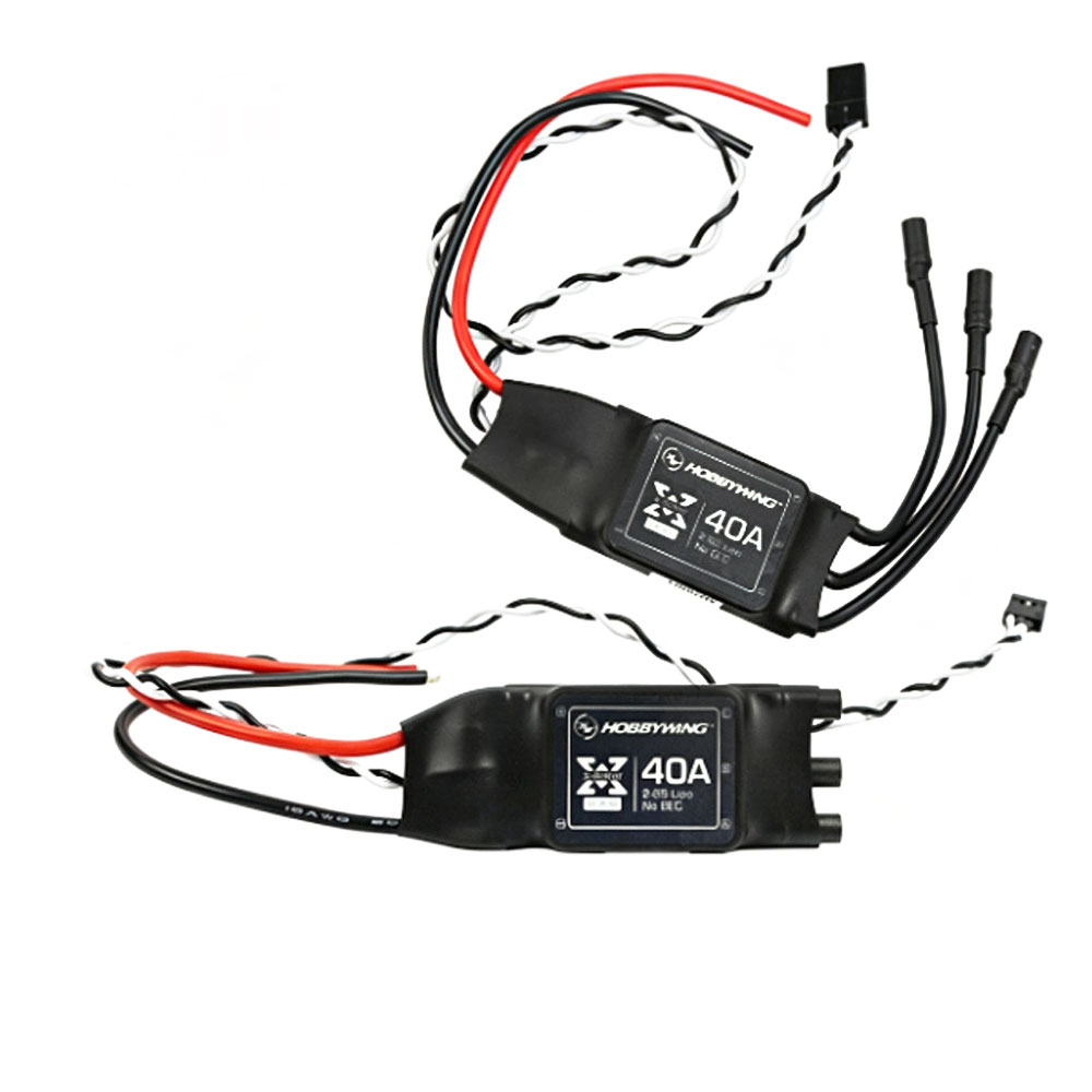 XRotor Hobbywing 20A 40A Brush - đánh giá và giá Rca Cable