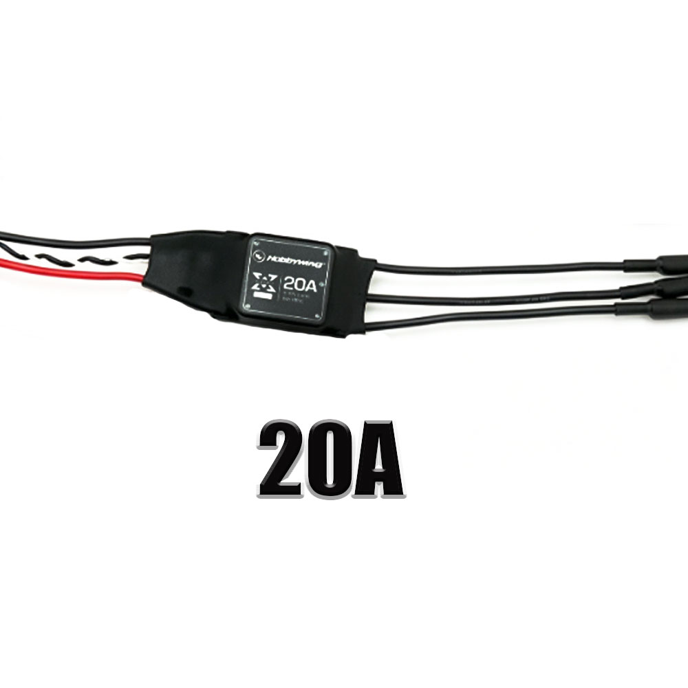 XRotor Hobbywing 20A 40A Brush - đánh giá và giá Rca Cable