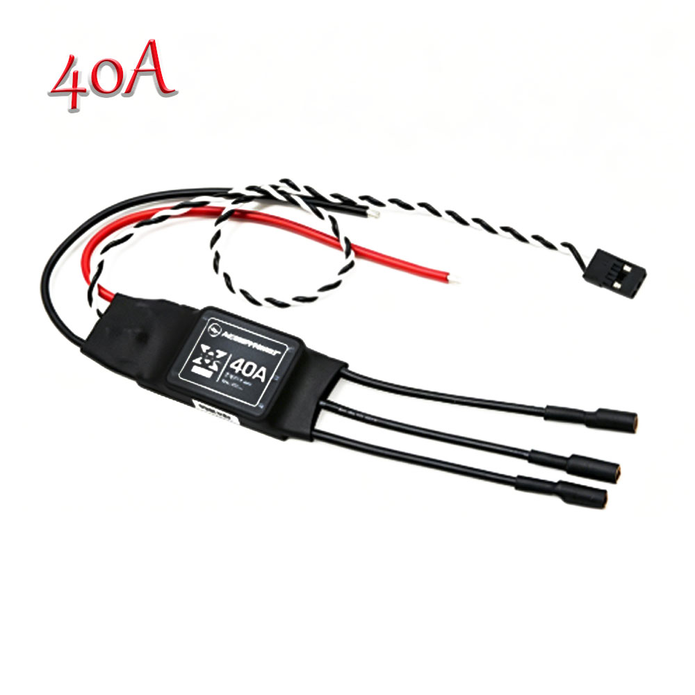 XRotor Hobbywing 20A 40A Brush - đánh giá và giá Rca Cable