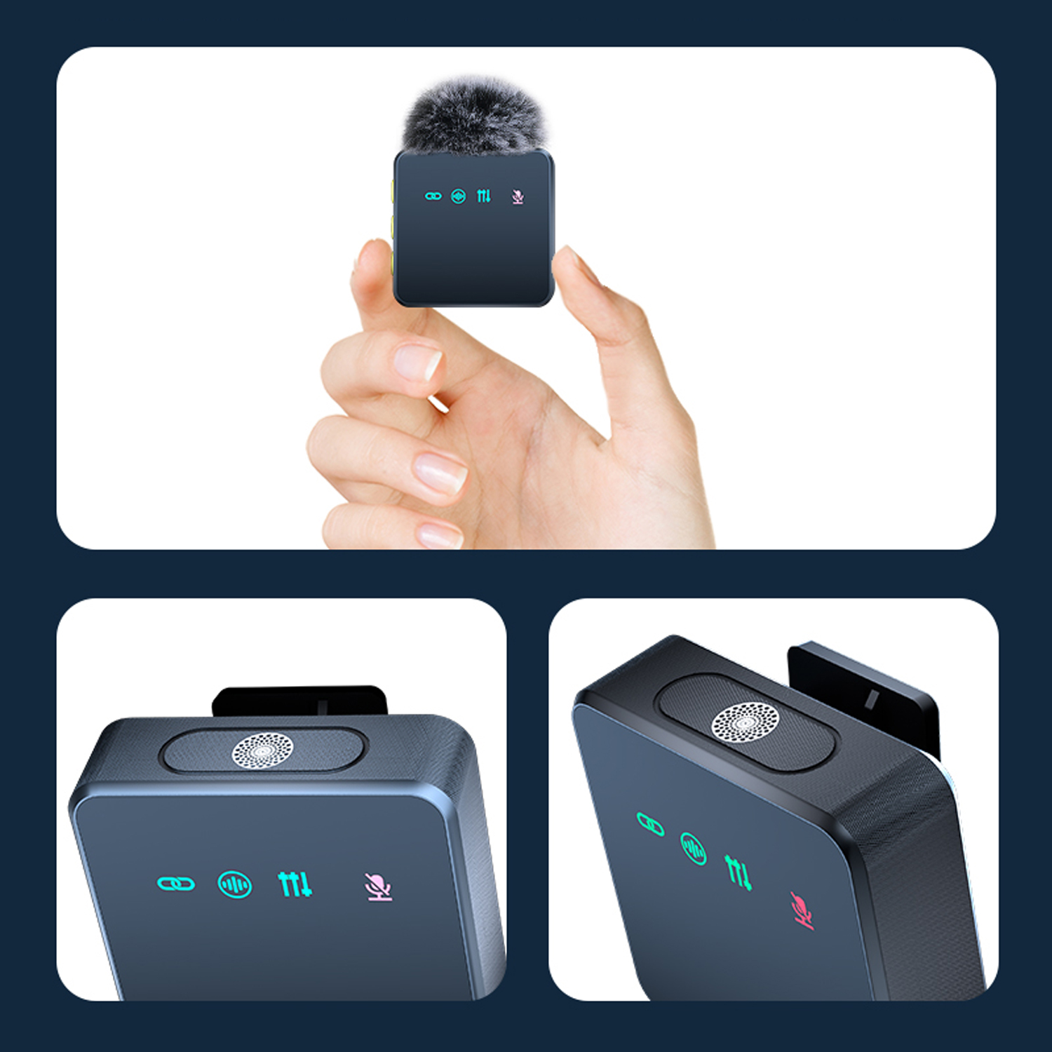 Professional Wireless Lavalier - đánh giá và giá Condenser Microphone Kit