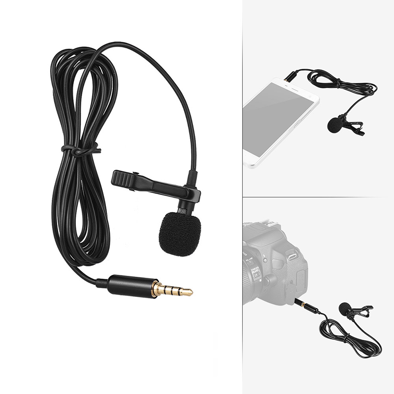 1.5m Mini Portable Lavalier Mi - đánh giá và giá Microphone Capsule