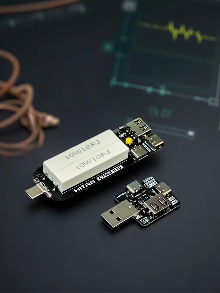 WITRN USB-C Electronic Load Pu - đánh giá và giá Dac Board